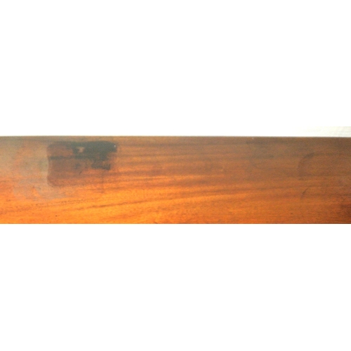 210 - Edwardian design serpentine fronted sideboard with reeded rims, central drawer, pull out shelf, 2 si... 