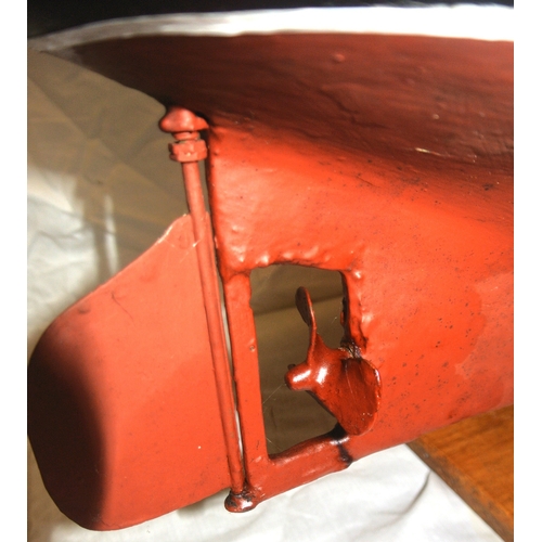 318 - Hand made model of steamship 'Tarquin' on stand