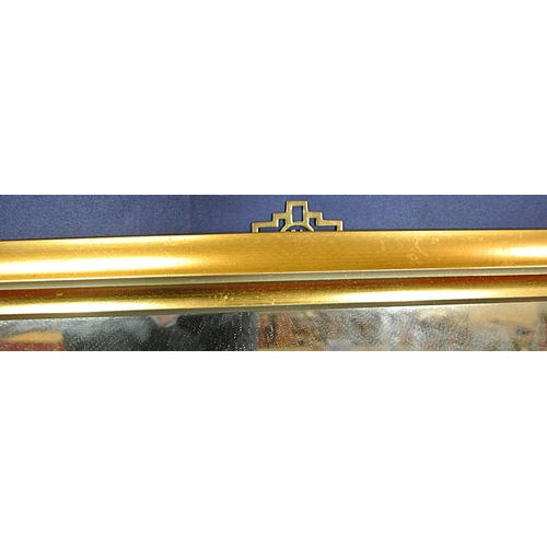 346 - Gilt framed wall mirror