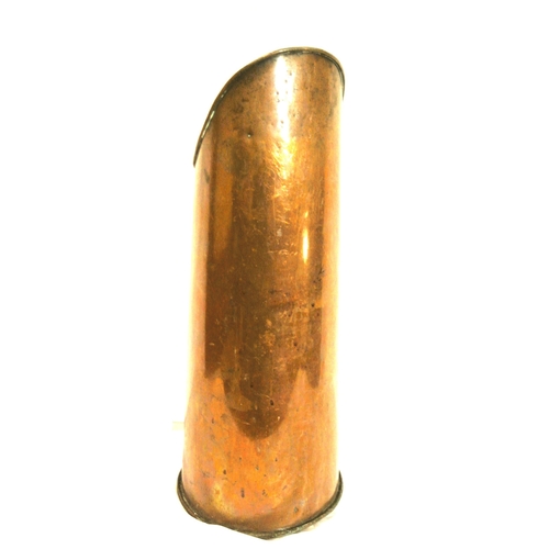 361 - Georgian style copper coal hod of round tapering form