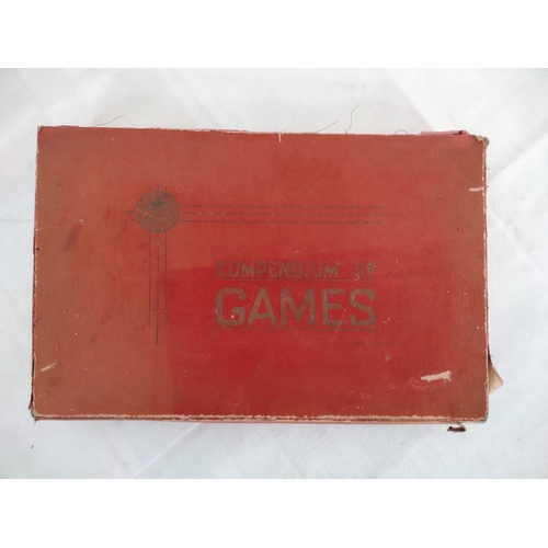 54 - Early 20th Century K & C Ltd. Compendium of Games Boxset