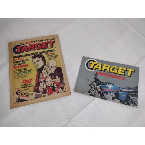 98 - First Edition Target Comic No1 14th Apr 1978 with Original Free Gift