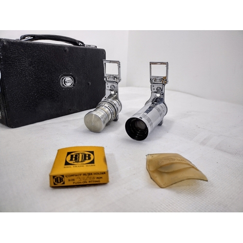 7 - Vintage 1930s Boxed Cine Kodak Model K; Eastman Kodak Company with Spare Lenses and Various Accessor... 