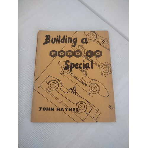 61 - 12 1950s / 60s Motoring Engine Guides, Operation Manuals and Kit Car Pamphlets to Include Morris Min... 