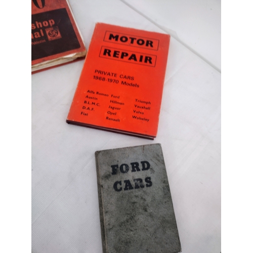 8 - 7 Vintage Car Workshop Manuals to Include Talbot Horizon, VW Beetle 69-70, Hillman / Commer, Saab 95... 