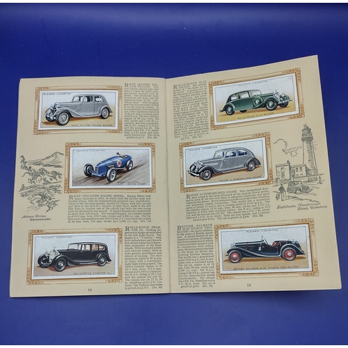 32 - Collection of 8 1930s-1940s Cigarette Card Albums by John Player & Sons and W.D. & H.O. Wills, Featu... 