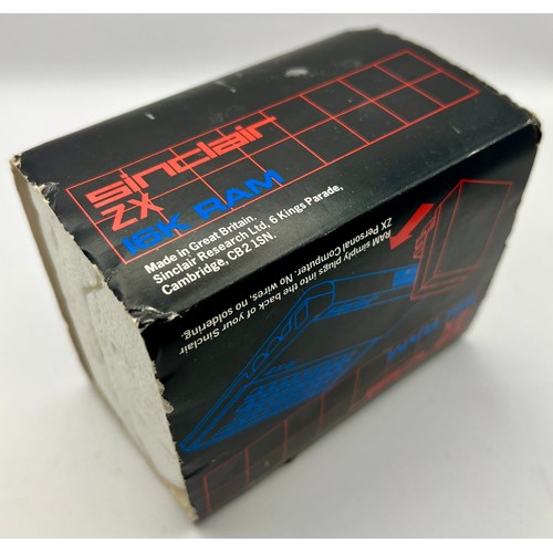 47 - Vintage Boxed Sinclair ZX 16K RAM Add-on Memory for Sinclair ZX80 & ZX81 Personal Computers