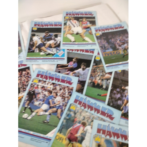 62 - Collection Of West Ham United F.C. Official Matchday Programmes From The 1983-1985 Seasons, Featurin... 