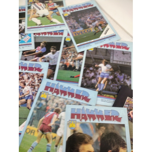 62 - Collection Of West Ham United F.C. Official Matchday Programmes From The 1983-1985 Seasons, Featurin... 