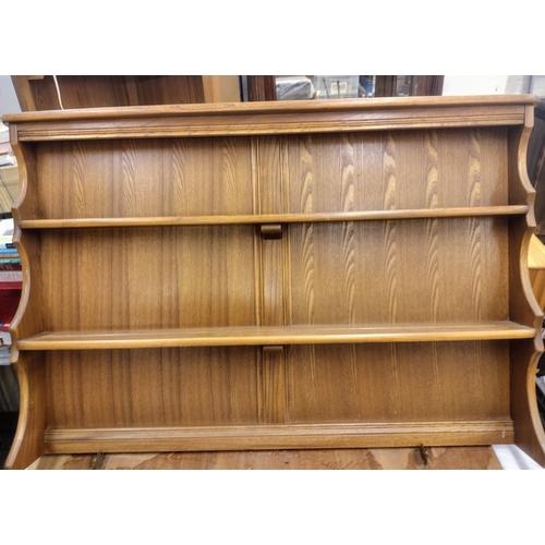 76 - Vintage Ercol Plate Rack / Dresser Top Shelf Display - 44