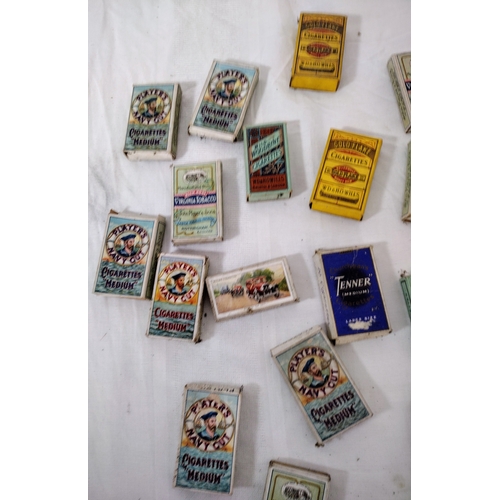 92 - Collection Of Early To Mid-20th Century British Cigarette Packets Featuring Player’s Navy Cut, Wills... 