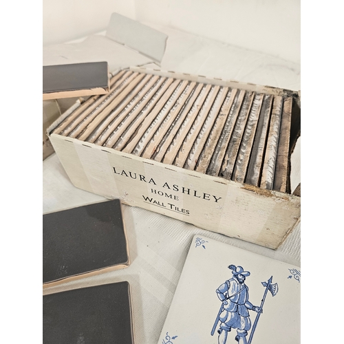 126 - Laura Ashley Artisan Charcoal Wall Tiles 7.5 X 15 cm  and other