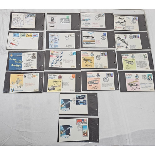 121 - First Day Covers Aviation RAF in Folder