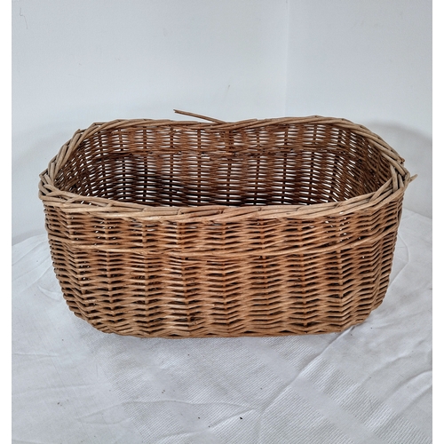 166 - Collection of Vintage Wicker Baskets and a Wicker Trug