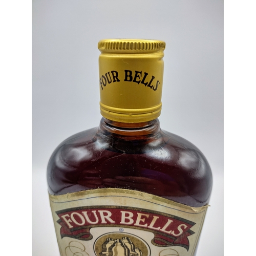 168 - Four Bells Navy Rum Bottled 1970s 37.5cl - Challis Stern & Co Ltd London