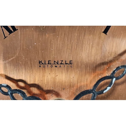 171 - Kienzle Automatic German Copper Pan Kitchen Wall Clock