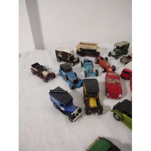 25 - Collection of Vintage Die-Cast Vehicles Featuring Matchbox, Lesney, Corgi and Commercial Models