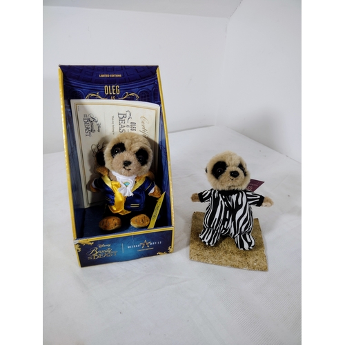 1 - Limited Edition Oleg Meerkat Plush Set Featuring 'Oleg as Beast' from 2017 Beauty and the Beast Prom... 