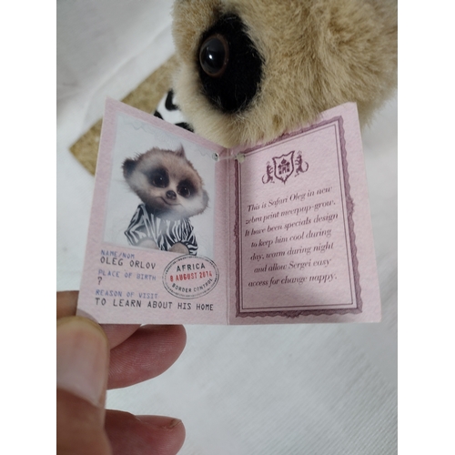 1 - Limited Edition Oleg Meerkat Plush Set Featuring 'Oleg as Beast' from 2017 Beauty and the Beast Prom... 