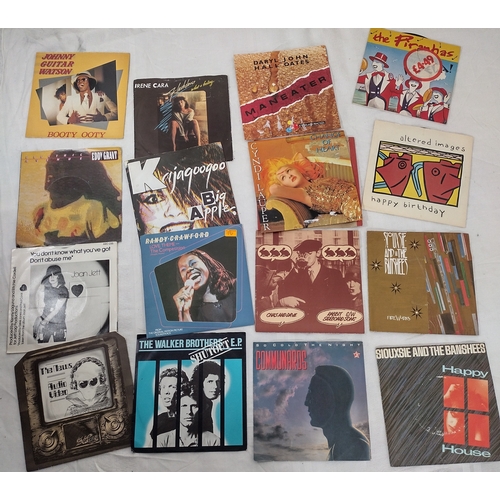 29 - Approx 120+ Seven Inch Vinyl Singles dating from 1960s - 1980s (Some Pictured)