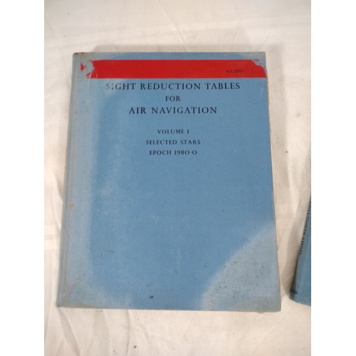 34 - Comprehensive Set of Sight Reduction Tables for Air Navigation, Printed in 1977 by HMSO, Including V... 