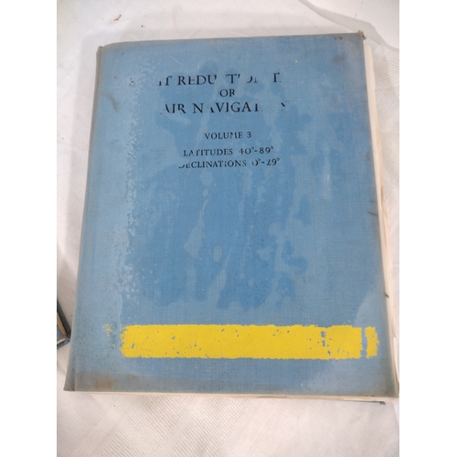 34 - Comprehensive Set of Sight Reduction Tables for Air Navigation, Printed in 1977 by HMSO, Including V... 