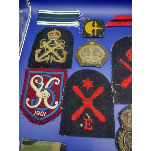 54 - Collection of British and Commonwealth Cloth Patches Including Royal Horse Artillery, Corps of Commi... 