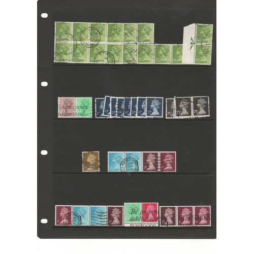 282 - C148-1-131 Collection of Queen Elizabeth II Machin Definitive Stamps Featuring Decimal Issues from 1... 