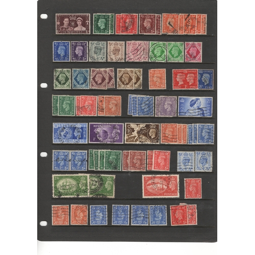 285 - C148-1-134 Collection of British Stamps from George V to Early QEII, Featuring 1935 Silver Jubilee, ... 