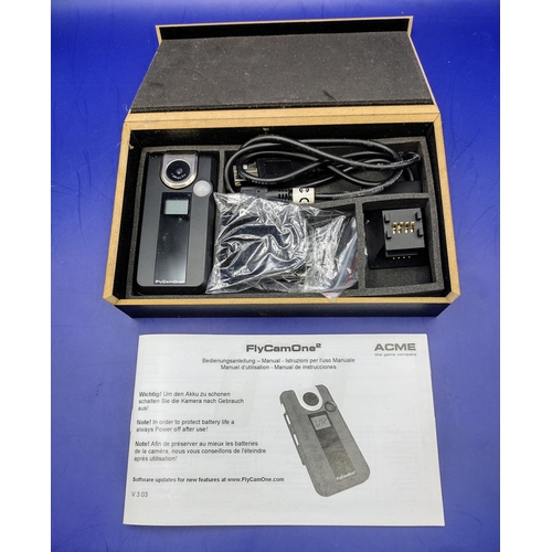 149 - FlyCamOne² Digital Mini Camera by ACME in Original Box with Accessories and Instructions, Circa 2007... 