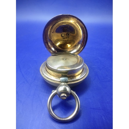 9 - Victorian 9ct Gold Filled Sovereign Case, Fully Sprung by A.L.D. Dennison 20.62g