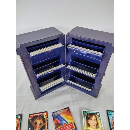 70 - Two Doctor Who TARDIS.  Including A Light-Up and Noise making Tardis and a Tardis Storage Case with ... 