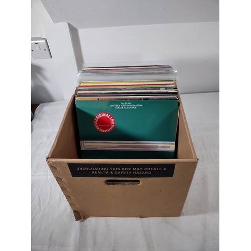 97 - Box of approx 50 Vinyl LPs Records featuring Artists from the Early 60s through to the Early 90s (so... 