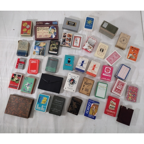 134 - Collection of Vintage and Antique including Rare Playing Card sets, Including Chad Valley 