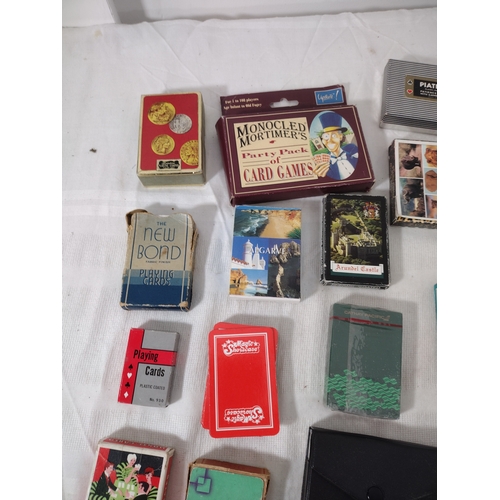 134 - Collection of Vintage and Antique including Rare Playing Card sets, Including Chad Valley 