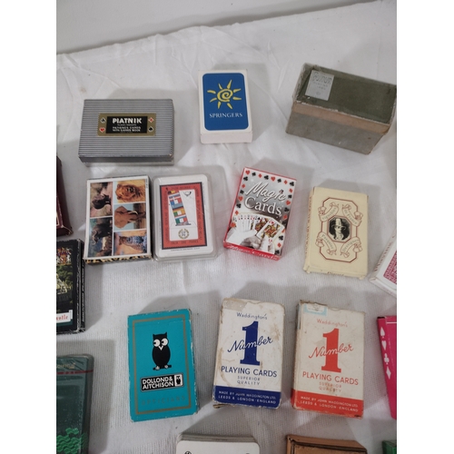 134 - Collection of Vintage and Antique including Rare Playing Card sets, Including Chad Valley 