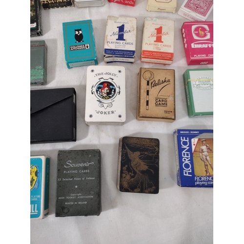 134 - Collection of Vintage and Antique including Rare Playing Card sets, Including Chad Valley 