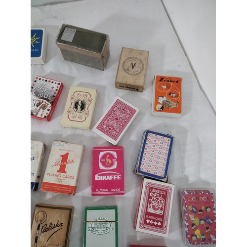 134 - Collection of Vintage and Antique including Rare Playing Card sets, Including Chad Valley 