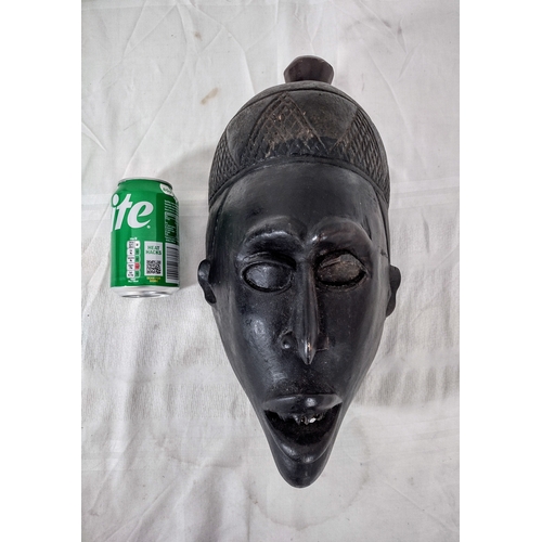 176 - Early to Mid-20th Century Dan Mask (Modern Day Liberia or Côte d’Ivoire), Approx. 40 cm Tall, Featur... 