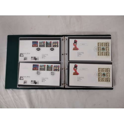 178 - Album of Approximately 64 British First Day Covers, 1990s to Early 2000s, Featuring Commemorative Th... 