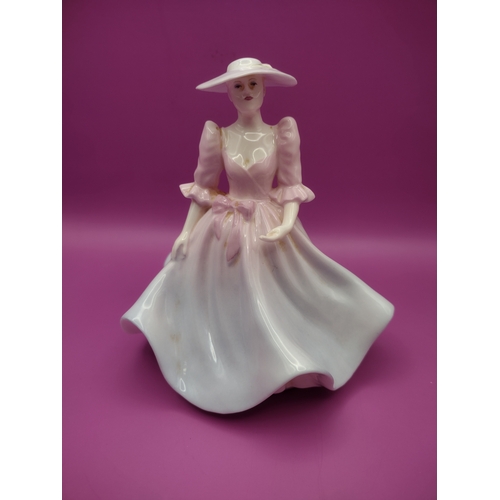 186 - Four Coalport Figurines Including Debutante of the Year 1997 Poppy Ball, Debutante of the Year 1995 ... 