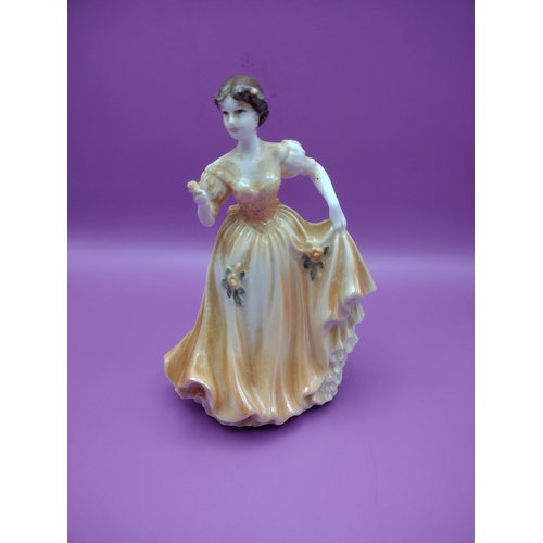 186 - Four Coalport Figurines Including Debutante of the Year 1997 Poppy Ball, Debutante of the Year 1995 ... 