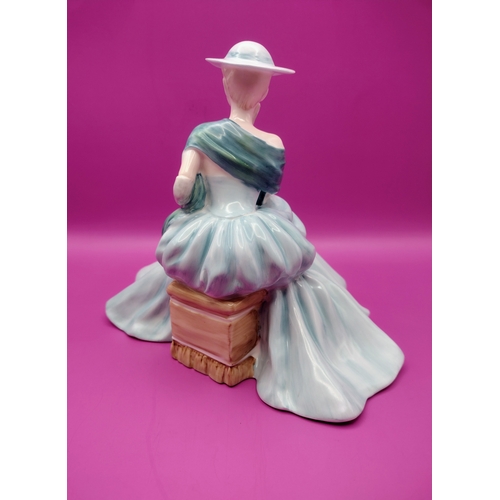 204 - Coalport Ladies of Fashion Figurine Hayley, Modelled by John Bromley, Production Date 1987, Fine Bon... 