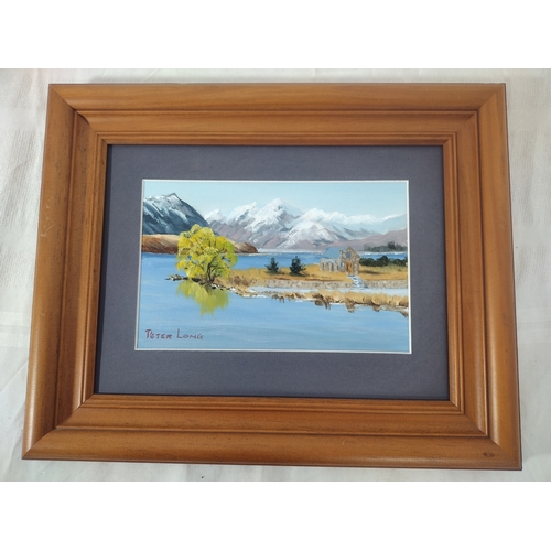 261 - Framed Peter Long Oil Painting, Titled 