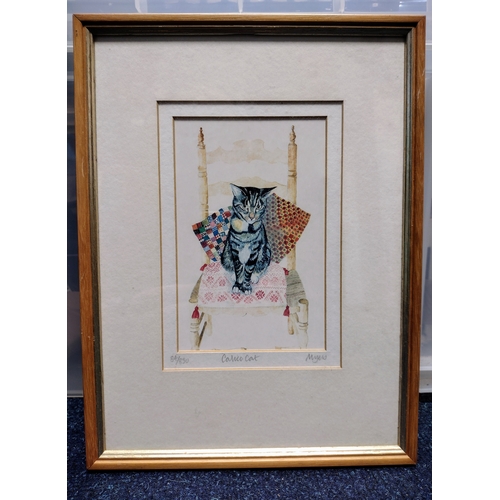 266 - Set of Two Framed Limited Edition Prints by Rosemary Myers, Circa 1990s, Including 