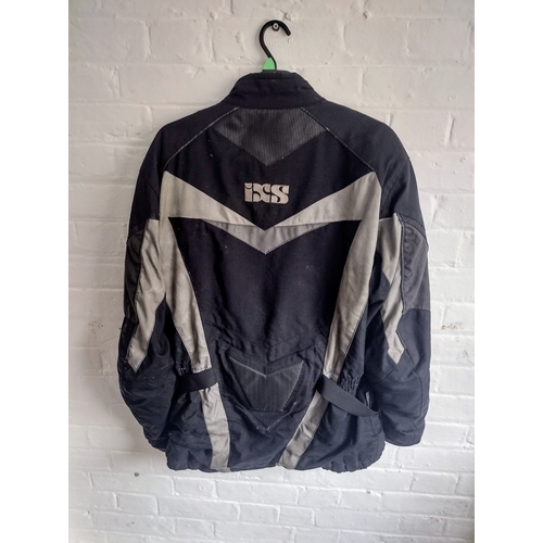 269 - IXS Motorcycle Touring Jacket XL Size with Reflective Stripes, Adjustable Straps, and Weather-Resist... 