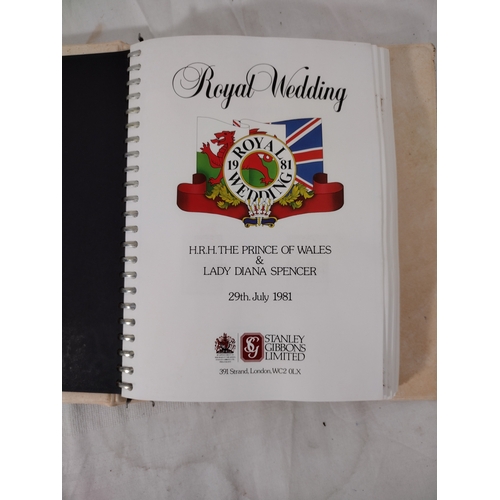 283 - Pair of Stanley Gibbons Albums of Royal Wedding Stamps, 1981, Covering Countries and Dependencies A ... 