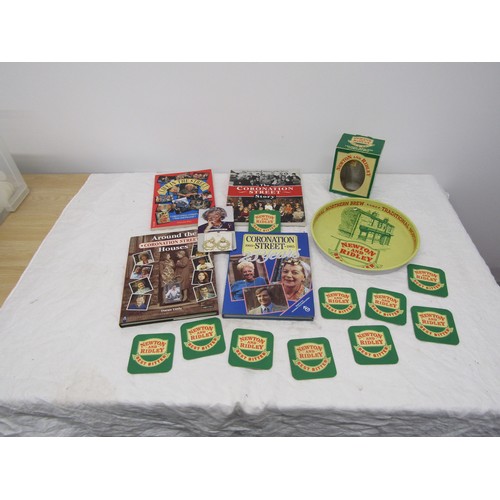 110 - Interesting Selection of Coronation St Collectible Items and Ephemera To include Newton and Ridley P... 