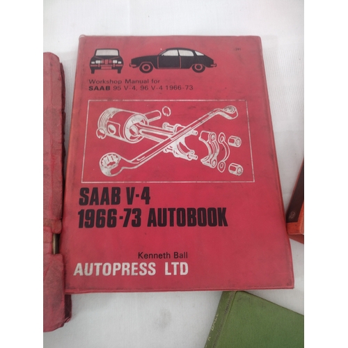 129 - 7 Vintage Car Workshop Manuals to Include Talbot Horizon, VW Beetle 69-70, Hillman / Commer, Saab 95... 