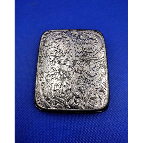 5 - Antique White Metal Victorian Coin Holder with Denominations, Embossed Floral Design, and Suspension... 